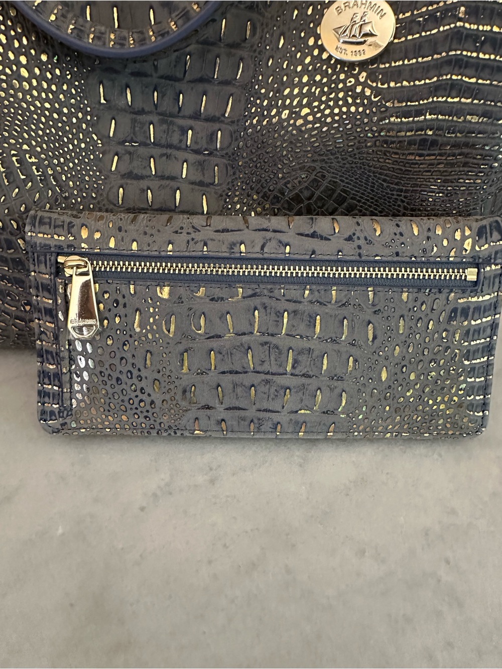 👑 Brahmin EUC Regal Duxbury and Ady Wallet 👑 - Picture 10 of 11